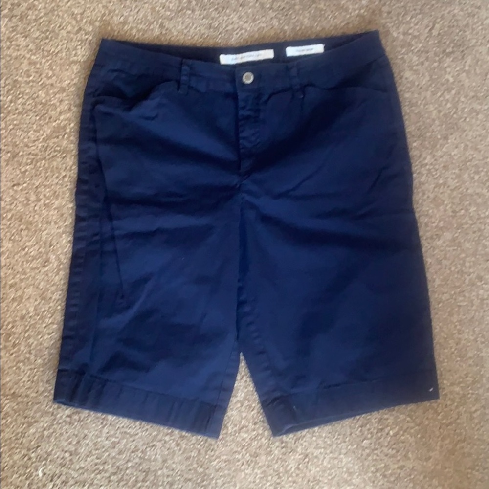 Long golf shorts